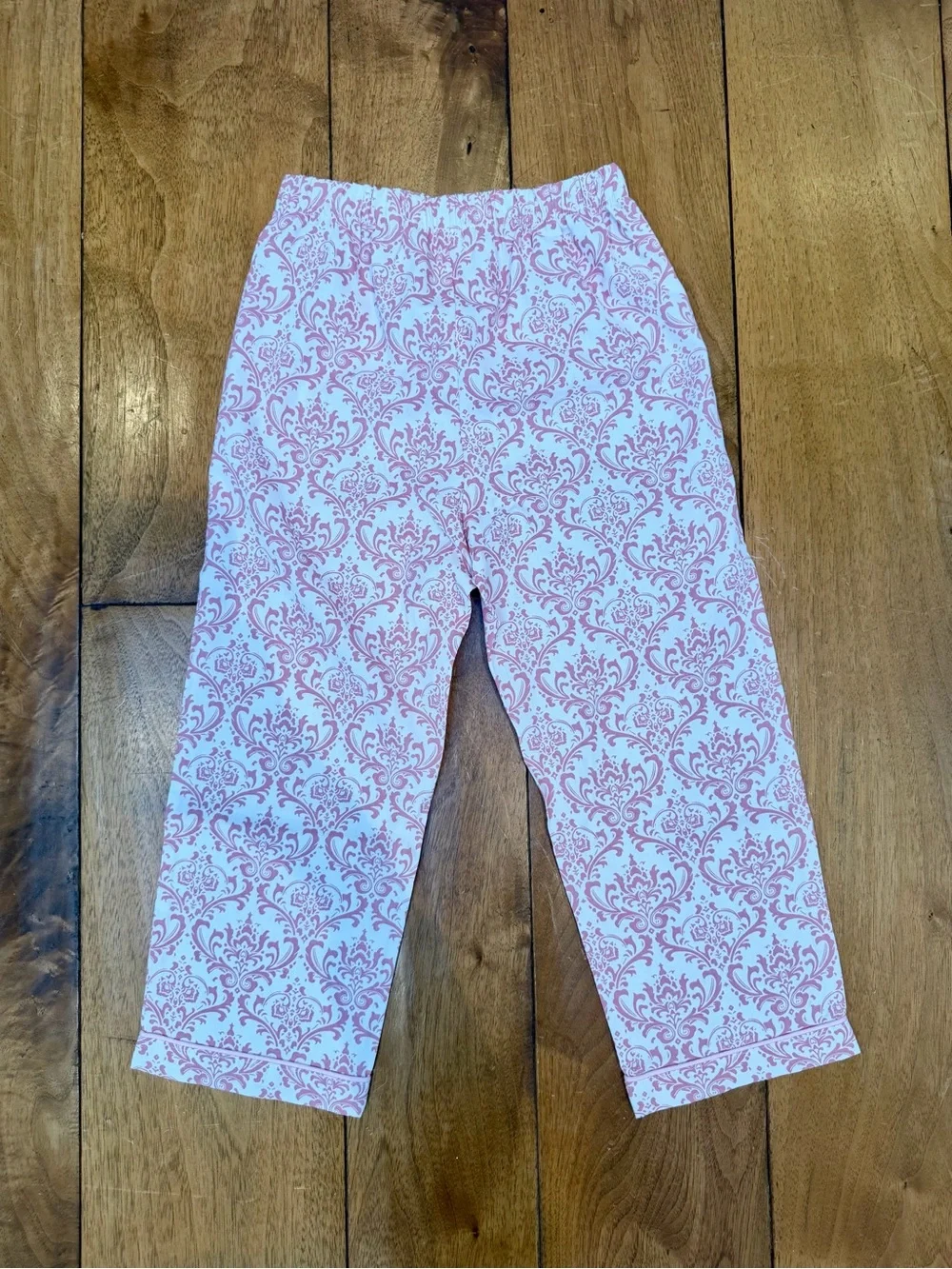 Petite Plume Vintage Rose Pajama Set Girls Size 5 NWT